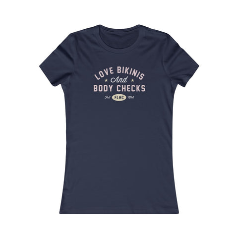 WOMENS OLD SCHOOL B&B TEE